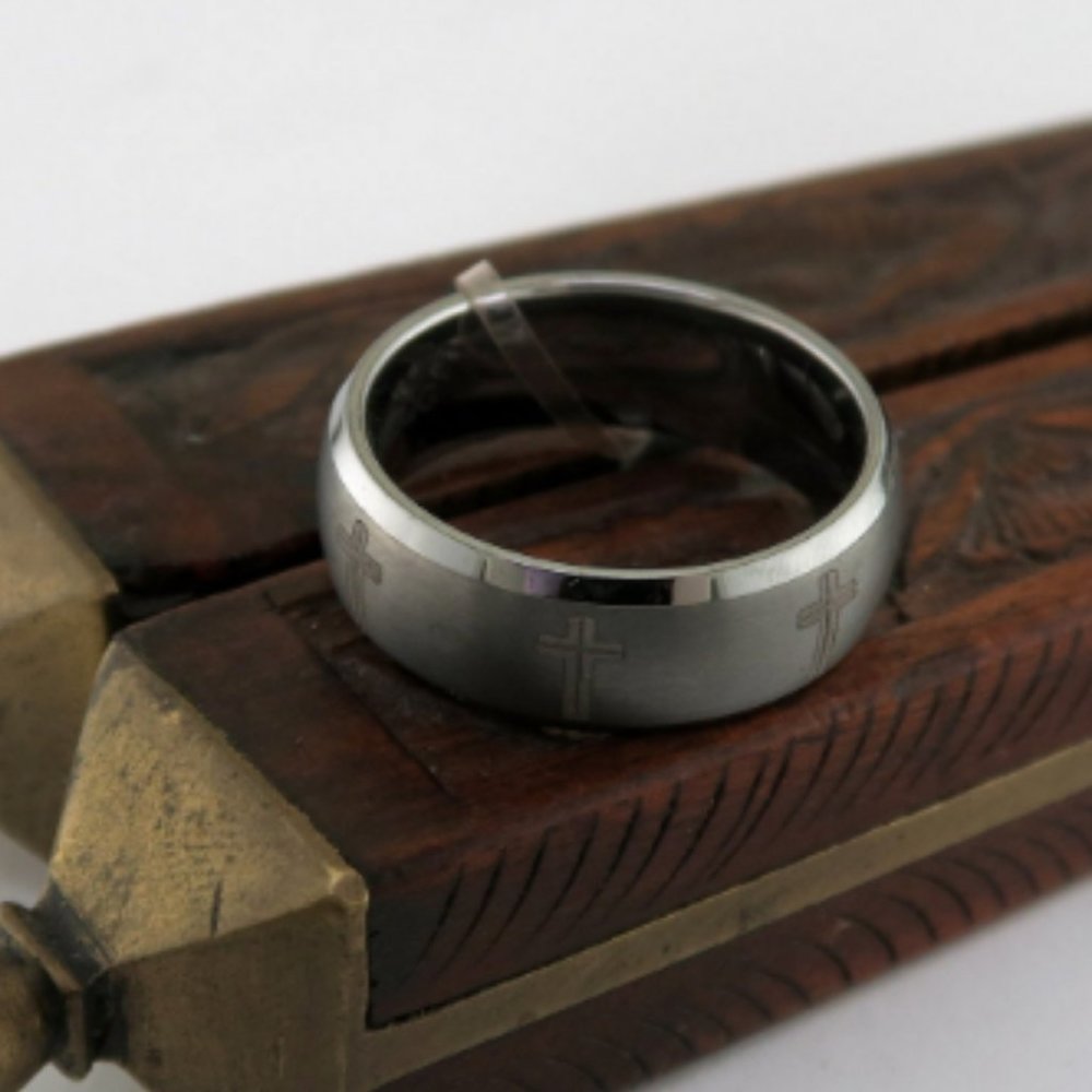 Tungsten Comfort Fit Men's Band